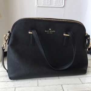 Kate spade classic leather bag!